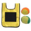 Greensen Stick Ball Vest, Oxford Cloth Dodgeball Game with Reinforced Hook Loop for Kids Indoor Outdoor Activities (Yellow) view 1