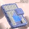 Handheld Slide Puzzle Games Brain Teaser Toy Stress Relief Portable Logic Thinking Challenges for Kids Teens Adults Travel (Pink) view 3