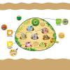 TOPINCN Whack Pounding Game Mat with 1 Hammer, Foldable and Portable Interactive Pounding Toy with LED Light and 3 Modes, Learning Educational Toy view 3