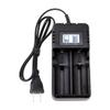LCD 18650 Battreriy Charrger 1/2 Slots Dual for 26650/18650/14500/16340 Charging 4.2V Rechargeable LI-Thitium Battreriy Charrger view 1