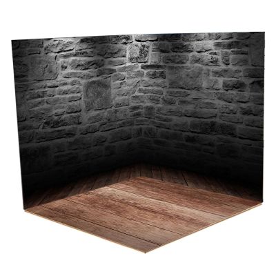1:6 Scale Backdrop Scene Simulation Parking Background Diorama Vehicle Model Showcase for Dolls Action Figures Diecast Car Display Stand- Basement