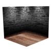 1:6 Scale Backdrop Scene Simulation Parking Background Diorama Vehicle Model Showcase for Dolls Action Figures Diecast Car Display Stand- Basement view 3