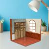1:6 Scale Backdrop Scene Layout Display Case for Action Figures, Simulation Vehicle Model Showcase Background 11.81x11.81inch- Pub view 3
