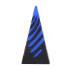 Impossible Pyramid Passthrough Sculpture 3D Printed Spiral Cone Toy Cool Visual Illusion Anxiety Relief Stress Reliever for Office Desk Decor PLA Material 5.5 x 11cm (Blue Black) view 1