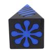 Impossible Pyramid Passthrough Sculpture 3D Printed Spiral Cone Toy Cool Visual Illusion Anxiety Relief Stress Reliever for Office Desk Decor PLA Material 5.5 x 11cm (Blue Black) view 4