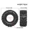 RC Car Tires Wheels For Axial For SCX24 1/18 1/24 1.0 Beadlock Wheel Mud Tires Set Deep Dish Negative Offset RC Crawler Car Parts Accessories Replacement view 4