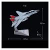 1:72 for F14 Tomcat Fighter Jet Alloy Aircraft Model Carrier-Based Fighter Military Decoration Metal Airplane view 2