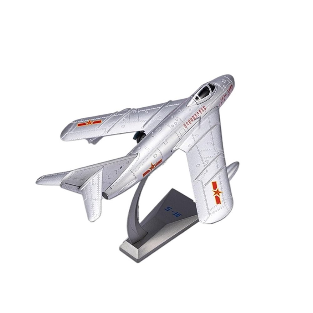 1:48 for J-5 Fighter Jet Realistic Alloy Static Military Aircraft Model Metal Commemorative Gift Metal Airplane