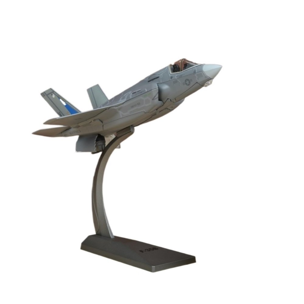 1:72 for F35B Metal Realistic Gray Aircraft Model Bomber Fighter Transport Decor Ornaments Metal Airplane