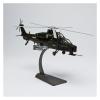 OQMAZO 1:38 for Zhi-10 Helicopter Static Scale Model Metal Aircraft Model Decorate Your Collection Space Metal Airplane view 2