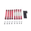 RC Upgrade Parts For Mangniu For MN98 D90 D91 D96 99S V1 Metal Upgrade Modification Accessories Ball Head Pull Rod Remote Control Crawler Vehicle Upgrade Parts(Red) view 2