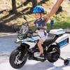 12V Kids Motorcycle, BMW Licensed Electric Police Motorcycle with Training Wheels, 2 Storage Boxes, Music, Warning Lights & Headlights, Ride on Motorbike for Boys Girls view 2