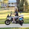12V Kids Motorcycle, BMW Licensed Electric Police Motorcycle with Training Wheels, 2 Storage Boxes, Music, Warning Lights & Headlights, Ride on Motorbike for Boys Girls view 3