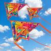 3 Piece Set Delta Kite for Kids & Adults, Outdoor Kite, Perfect for Beginners, Easy to use, Ideal for Beaches, backyards, Grassy AreasMaya view 4