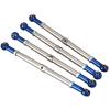 RC Car Parts Compatible with Traxxas for Summit for Revo for E-Revo 1/10 RC Car Upgrade Parts 8pcs Metal Push Rod Pushrod Link Rod Links 5319X 5338R view 3