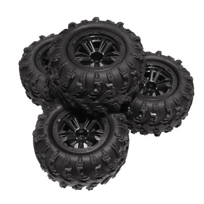 RC Car Replacement For MJX For Hyper Go 14209 14210 1/14 16207 16208 16209 16210 H16 1/16 For JJRC Q130 Q146 Q132 Q117 4PCS Large Foot Tire RC Car Parts