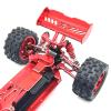 RC Toys Spare Parts For WLtoys Relalo 1/14 1/12 Remote Control Car Metal Upgrade Modified Accessories Tail Bracket Fin(Black) view 2
