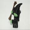 Elphaba Building Figure, Black and Green Plastic Character with Broomstick and Hat, 6.5 Inch Buildable Toy, Assembly Required, Ages 3+ view 2