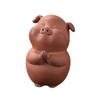 JITUIHOM Kung Fu Tea Set Creative Zodiac Pig Tea Pet Ornaments Table Play Cute Set Decorations view 1