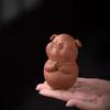 JITUIHOM Kung Fu Tea Set Creative Zodiac Pig Tea Pet Ornaments Table Play Cute Set Decorations view 4
