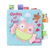 Segrehy Infant Cloth Book Cute Animal Educational Toy with Rattle Sound Wear Soft Fabric for Baby Playtime Learning (Type 2) view 1