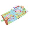 Segrehy Infant Cloth Book Cute Animal Educational Toy with Rattle Sound Wear Soft Fabric for Baby Playtime Learning (Type 2) view 4
