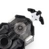 Aumotop 2-Way Black Toys ABS Material Left Right 2-Way Handle for Battle Kids Gift Christmas Birthday Party, Small and Light Gyro view 3