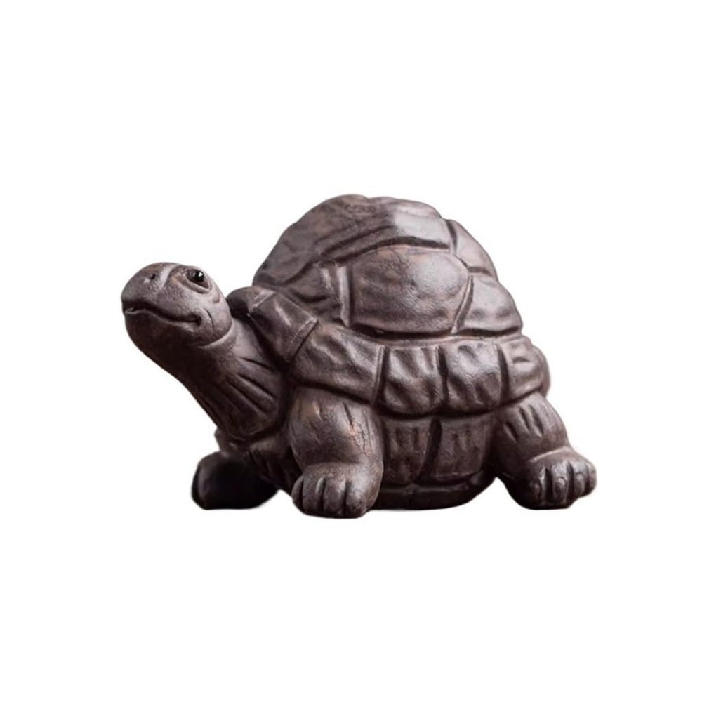 JITUIHOM Kung Fu Tea Set Office Creative Cute Little Turtle Tea Pet Ornaments Table Play Decorations