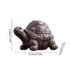 JITUIHOM Kung Fu Tea Set Office Creative Cute Little Turtle Tea Pet Ornaments Table Play Decorations view 2