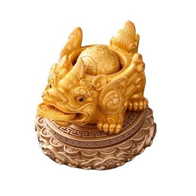 JITUIHOM Kung Fu Tea Set Creative Office Rotatable Color-Changing Tea Pet Ornaments Home Table Play