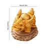 JITUIHOM Kung Fu Tea Set Creative Office Rotatable Color-Changing Tea Pet Ornaments Home Table Play view 2