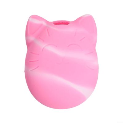 Deskbloom Silicone Cover Case For Tamagotchi Digital Pet For 4U/4u+/PS/Mix/Meets/IDL/ID Series, Soft Impact-Resistant Material With Attachment Chain(Pink)