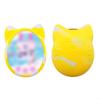 Deskbloom Silicone Cover Case For Tamagotchi Digital Pet For 4U/4u+/PS/Mix/Meets/IDL/ID Series, Soft Impact-Resistant Material With Attachment Chain(Yellow) view 2