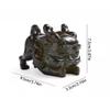 JITUIHOM Kung Fu Tea Set Tea Table, Play, Ceremony Gadgets, Tray, Color-Changing Pet Ornaments view 2