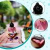 1/64 Miniature Figure Mini People Figurine 1:64 Scale Hand Painted Kids Figure Model for Micro Landscape Photo Prop Projects, Girl Reading view 4