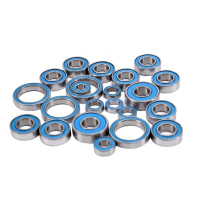Rc Toys Parts For Arrma For Talion For Notorious For Mojave 6s For BLX 1/7 22pcs Sealed Bearing Kit RC Car Upgrade Parts Accessories(Blue)