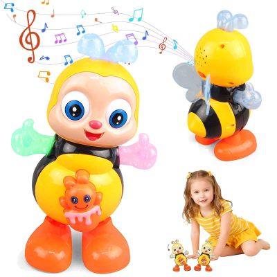 Dancing Bee Toy,Abejita Chiquitita,Avejita Chiquitita Juguete,Musical Interactive Bee with Lights & Music,Interactive Bee Can Waiking Twisting Body & Moving Eyes