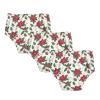 Toddler Potty Training Underwear Red Poinsettias Holly Leaves Vintage Cotton Absorbent Toilet Training Pants for Boys Girls 2T-5T view 1
