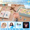 CroBlissful 100 Pcs Little Jesus Figures Glow in The Dark Mini Jesus Figurines Bulk to Hide and Seek Let Your Light Shine Christian Gifts for Easter Party Favors Baptism Sunday School Prizes view 3