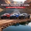 BEEZRC FMS 1/24 RC Crawler FCX24M Tacoma Toyota Official Licensed ABS Hard Body 4WD Off-Road RC Rock Truck,2-Speed Transmission, Hobby Grade Remote Control Car for Adults RTR Blue view 2