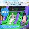 21FT(L) Commercial Grade Water Slide for Adults, (Heavy Duty Full PVC) (Big Airtight Splash Water Pool), 950w Blower, Inflatable Waterslide for Backyard, Outdoor Park, 21x9x12ft view 4