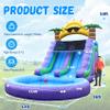 26FT(L) Commercial Grade Inflatable Water Slide for Adults Kids(Double Slides),Heavy Duty PVC Adult Water Slides with Big Water Pool(1100w UL Blower),Inflatable Waterslide for Backyard 26x12x14 FT view 2