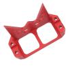 ChuyTrading Aluminum Alloy Steering Servo Guard Armor SOA Cover, RC Servo Protective Cover, CNC Machined Anodized Surface for 1/10 RC Crawler Cheeter Rig Rock Bouncer Roll Cage Capra RR10 Wrai (Red) view 4
