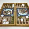 19.7" Handmade Backgammon Chess Set  Traditional Persian Khatam | Luxury Wooden Inlaid Game Board | Gift for Him, Dad, Xmas view 3