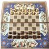 19.7" Handmade Backgammon Chess Set  Traditional Persian Khatam | Luxury Wooden Inlaid Game Board | Gift for Him, Dad, Anniversary view 2