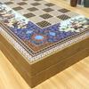 19.7" Handmade Backgammon Chess Set  Traditional Persian Khatam | Luxury Wooden Inlaid Game Board | Gift for Him, Dad, Anniversary view 4