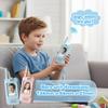 Walkie Talkie for Kids with Video,2 Pack Rechargeable Toddler Toys with HD Camera & Voice Changer,Long Range Two Way Radios Toys Christmas Birthday Gifts for Boys Girls 3+ for Outdoor Play(Pink Set) view 3