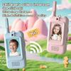 Walkie Talkie for Kids with Video,2 Pack Rechargeable Toddler Toys with HD Camera & Voice Changer,Long Range Two Way Radios Toys Christmas Birthday Gifts for Boys Girls 3+ for Outdoor Play(Pink Set) view 4