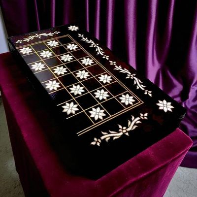 20" Wooden Backgammon Set for Adults | Extra Large Handmade Game Board & Chessmen | Classic Gift for Dad, Husband, Birthday or Anniversary