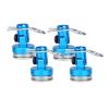 Body Posts Magnet Fixed Mount with Clip 1/10 RC Car for Axial SCX10 for Traxxas TRX4 D90 D110 confident(Blue) view 1